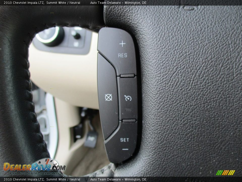 2010 Chevrolet Impala LTZ Summit White / Neutral Photo #28
