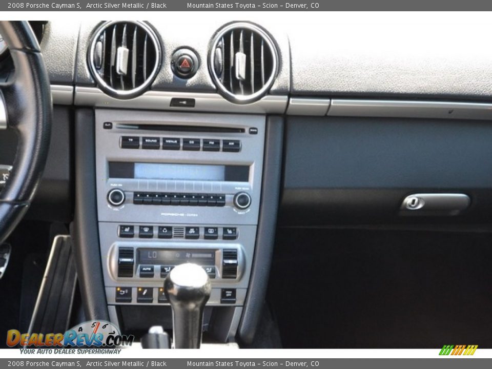 2008 Porsche Cayman S Arctic Silver Metallic / Black Photo #16