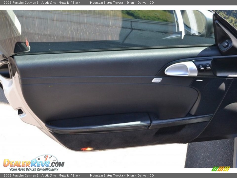 2008 Porsche Cayman S Arctic Silver Metallic / Black Photo #20