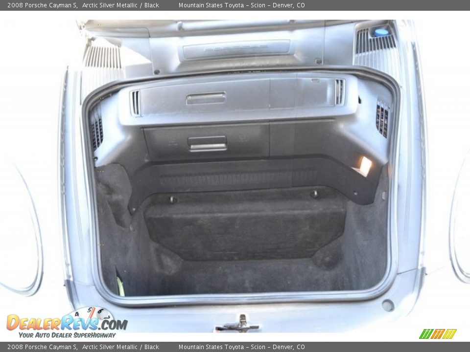 2008 Porsche Cayman S Arctic Silver Metallic / Black Photo #25