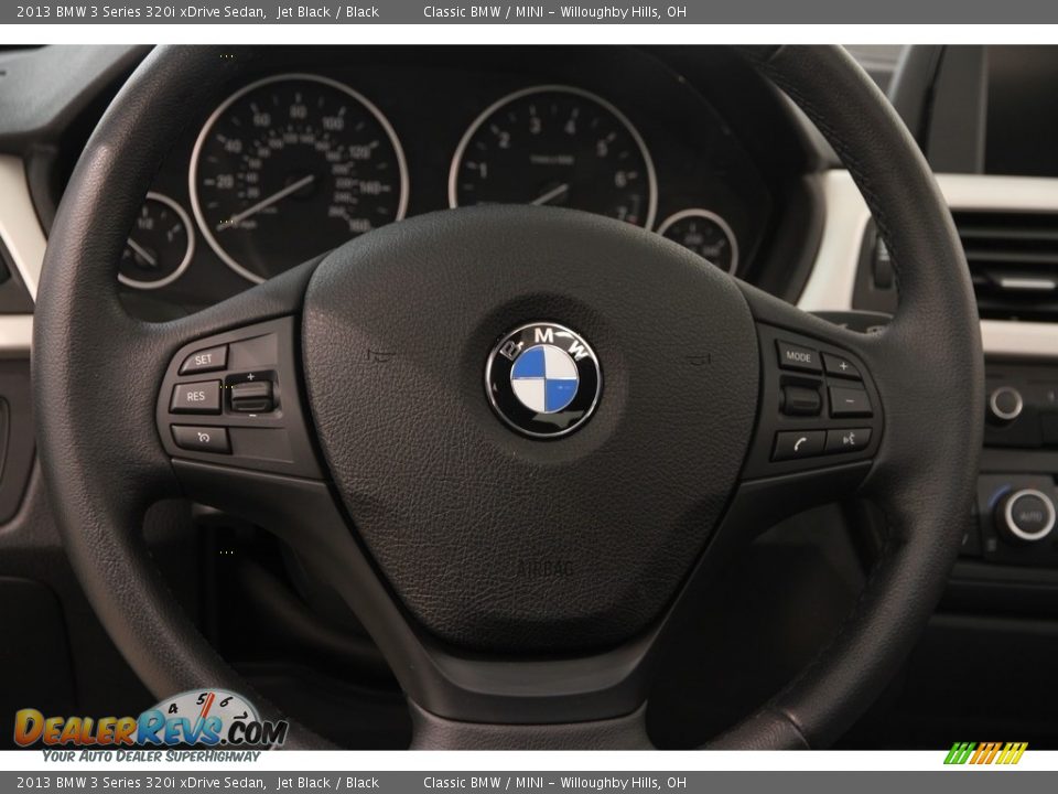 2013 BMW 3 Series 320i xDrive Sedan Jet Black / Black Photo #6
