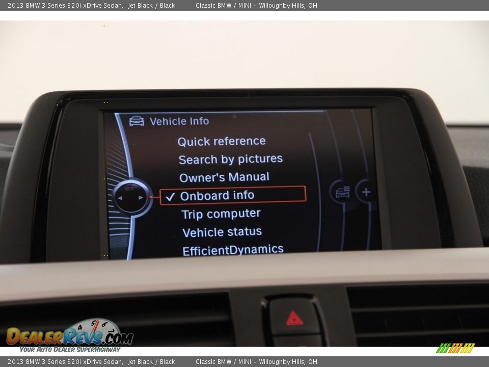 2013 BMW 3 Series 320i xDrive Sedan Jet Black / Black Photo #12