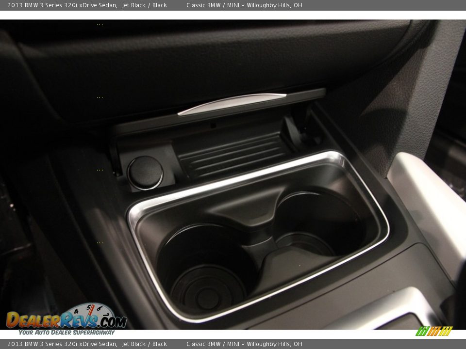 2013 BMW 3 Series 320i xDrive Sedan Jet Black / Black Photo #15