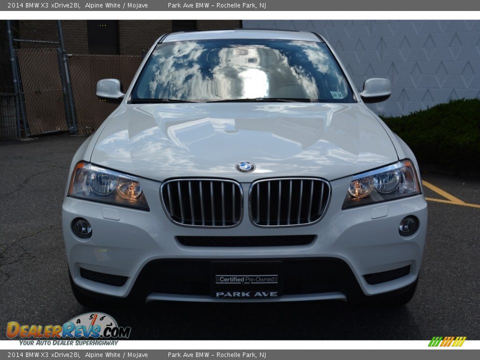 2014 BMW X3 xDrive28i Alpine White / Mojave Photo #7