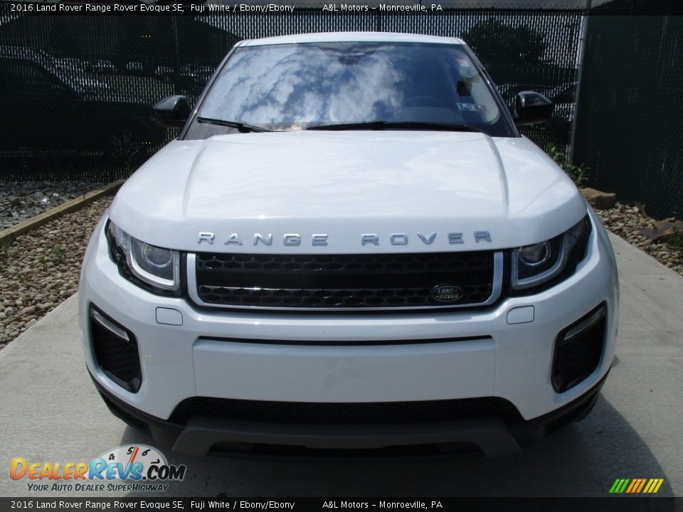 2016 Land Rover Range Rover Evoque SE Fuji White / Ebony/Ebony Photo #6