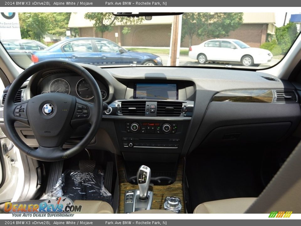 2014 BMW X3 xDrive28i Alpine White / Mojave Photo #15