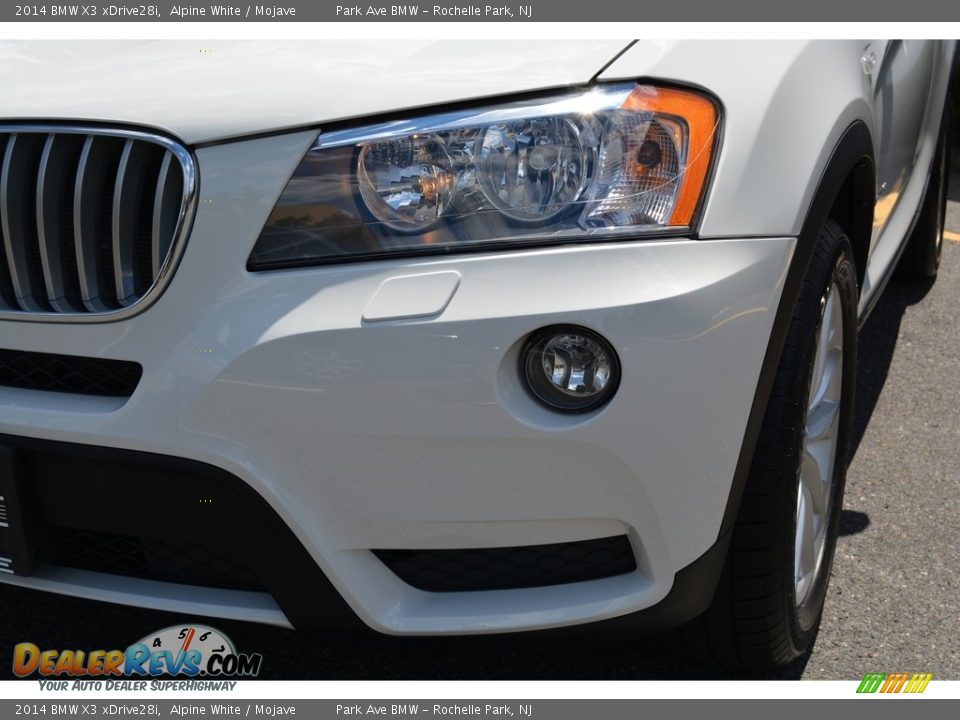 2014 BMW X3 xDrive28i Alpine White / Mojave Photo #31