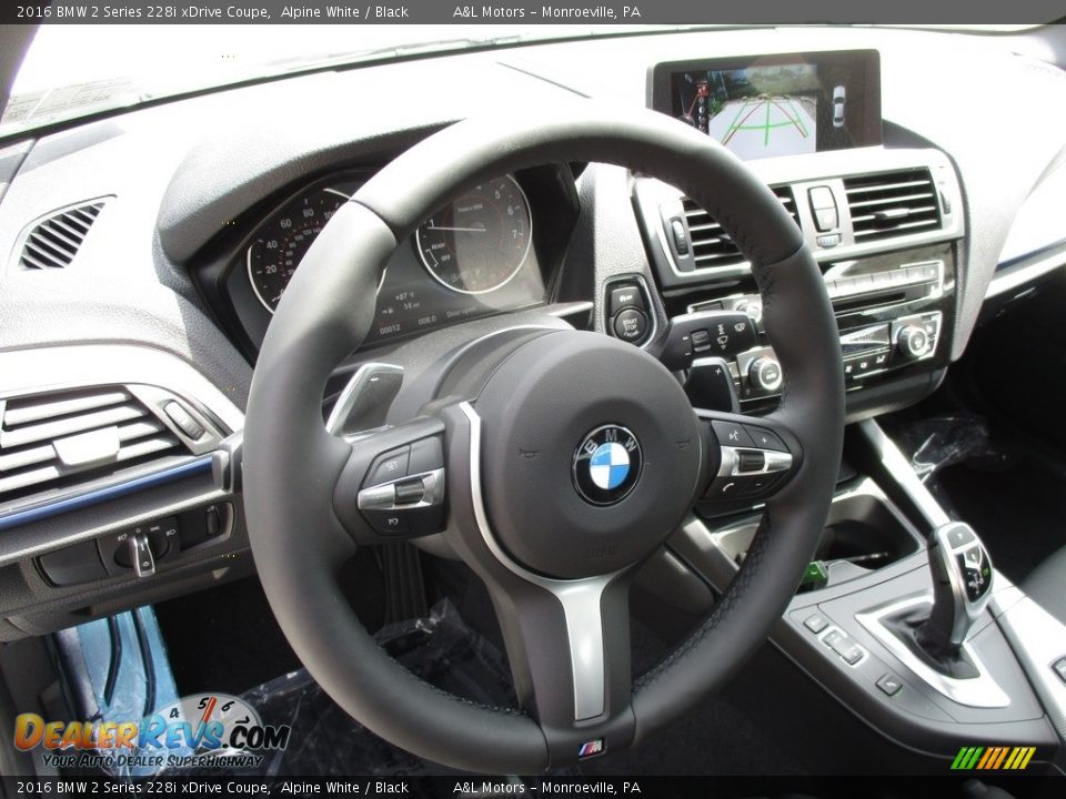 2016 BMW 2 Series 228i xDrive Coupe Alpine White / Black Photo #15