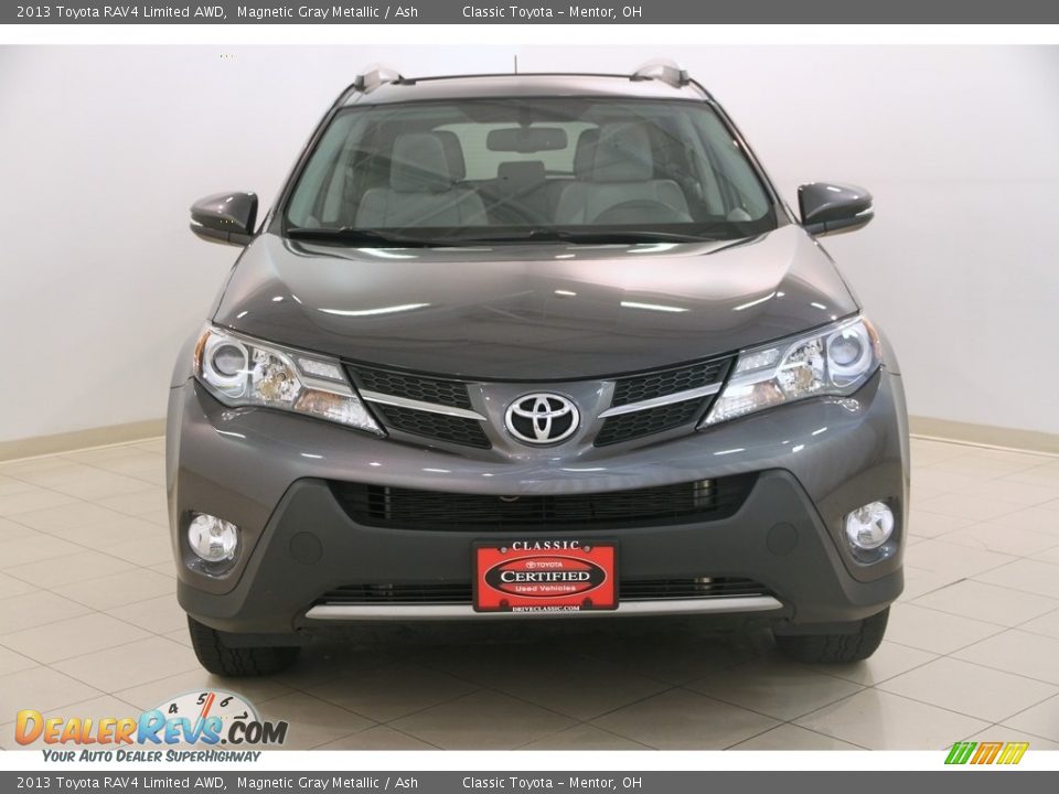 2013 Toyota RAV4 Limited AWD Magnetic Gray Metallic / Ash Photo #2