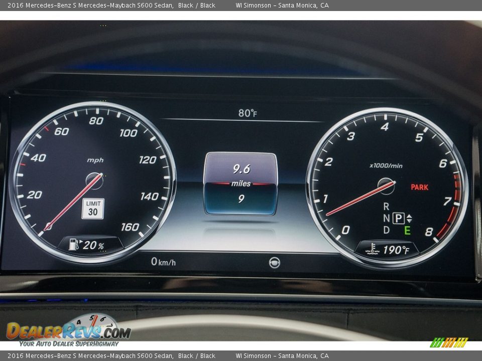 2016 Mercedes-Benz S Mercedes-Maybach S600 Sedan Black / Black Photo #7
