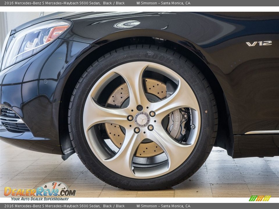 2016 Mercedes-Benz S Mercedes-Maybach S600 Sedan Wheel Photo #10