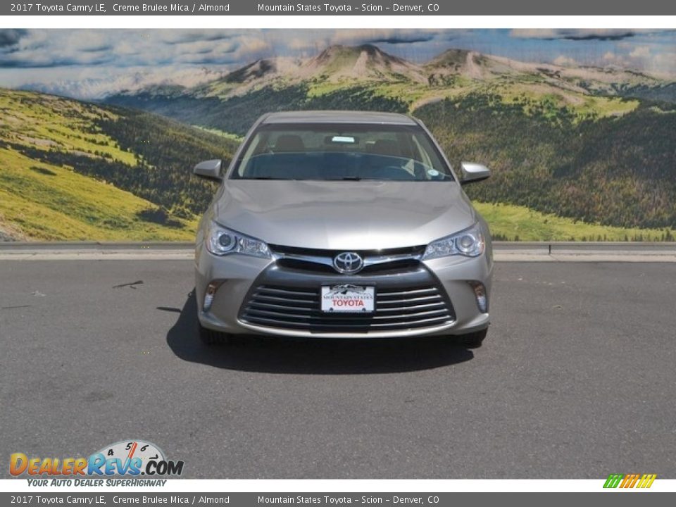 2017 Toyota Camry LE Creme Brulee Mica / Almond Photo #2
