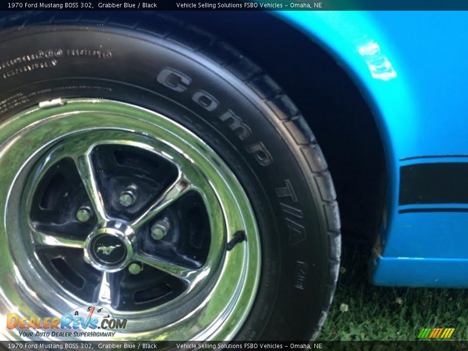 1970 Ford Mustang BOSS 302 Grabber Blue / Black Photo #11