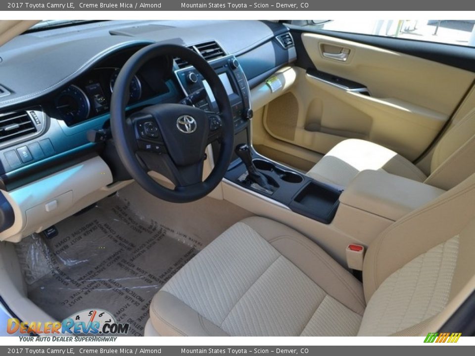Almond Interior - 2017 Toyota Camry LE Photo #5