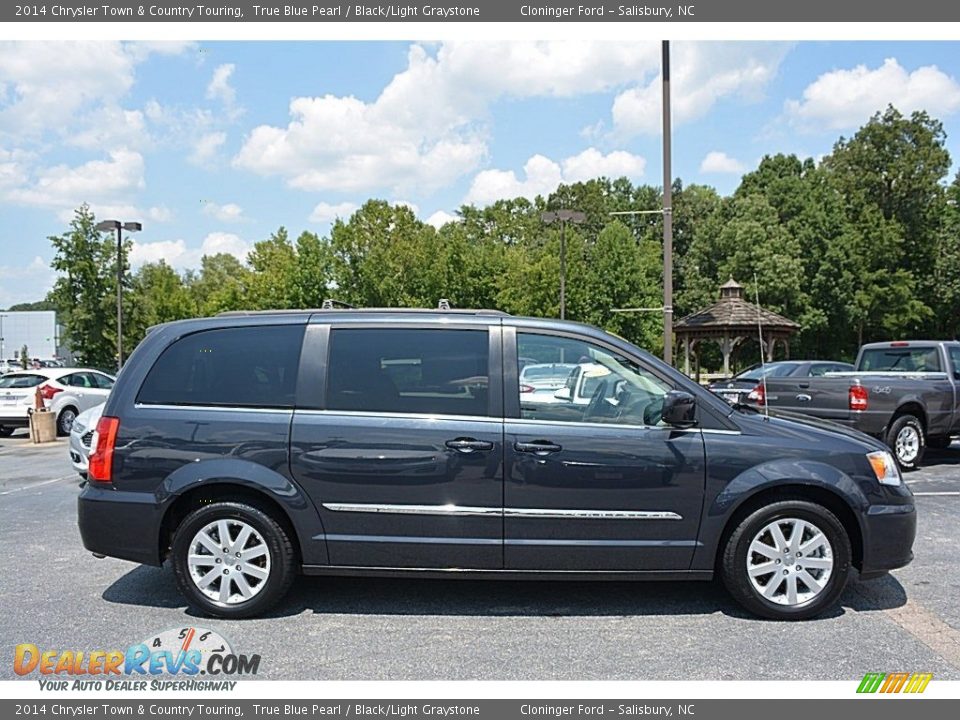 2014 Chrysler Town & Country Touring True Blue Pearl / Black/Light Graystone Photo #2