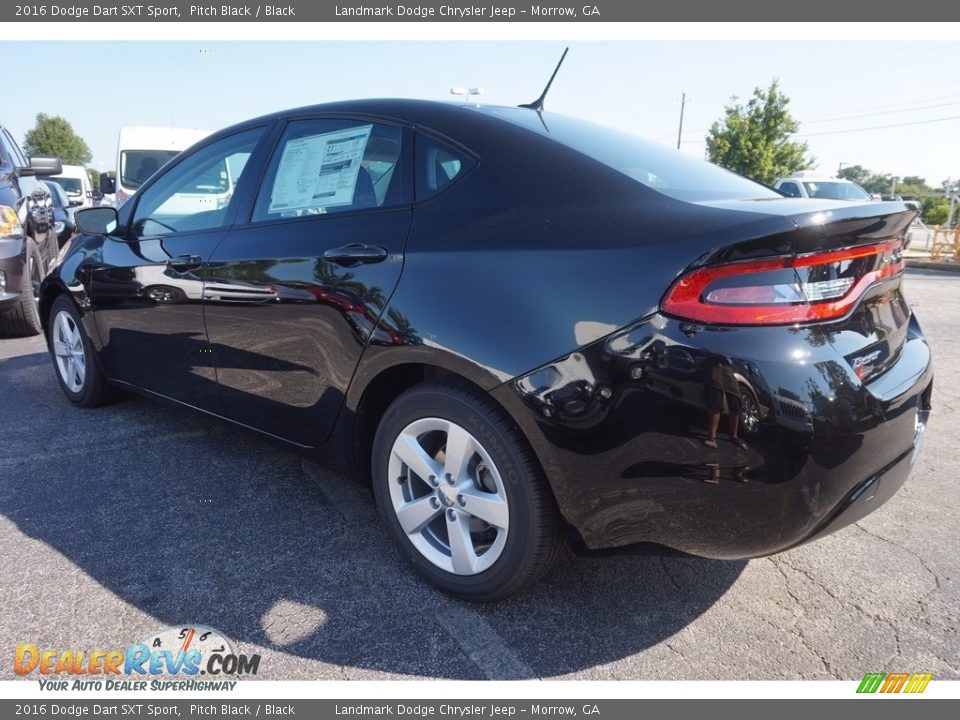 2016 Dodge Dart SXT Sport Pitch Black / Black Photo #2