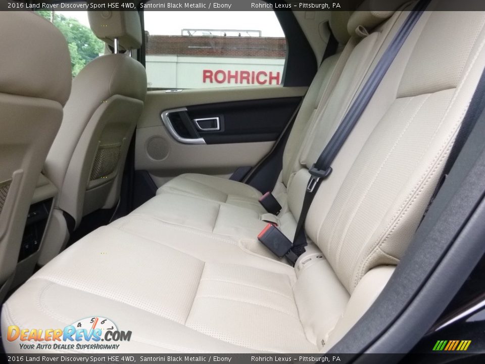 2016 Land Rover Discovery Sport HSE 4WD Santorini Black Metallic / Ebony Photo #6