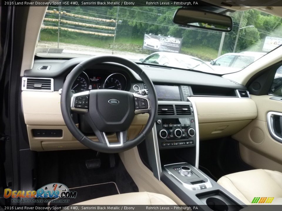 2016 Land Rover Discovery Sport HSE 4WD Santorini Black Metallic / Ebony Photo #7
