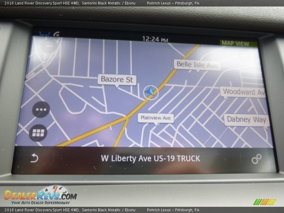 2016 Land Rover Discovery Sport HSE 4WD Santorini Black Metallic / Ebony Photo #8