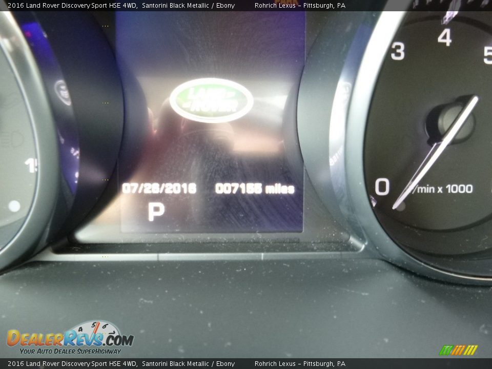 2016 Land Rover Discovery Sport HSE 4WD Santorini Black Metallic / Ebony Photo #9