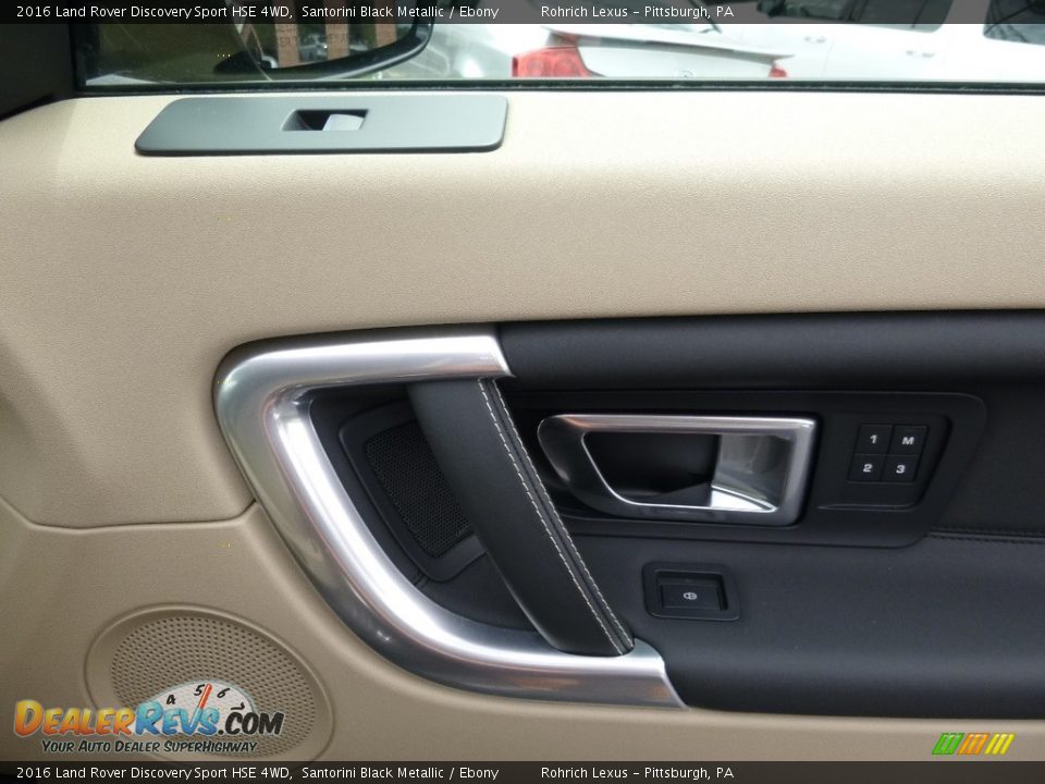 2016 Land Rover Discovery Sport HSE 4WD Santorini Black Metallic / Ebony Photo #10