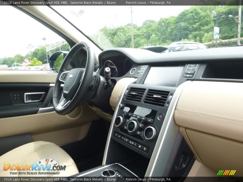 2016 Land Rover Discovery Sport HSE 4WD Santorini Black Metallic / Ebony Photo #11