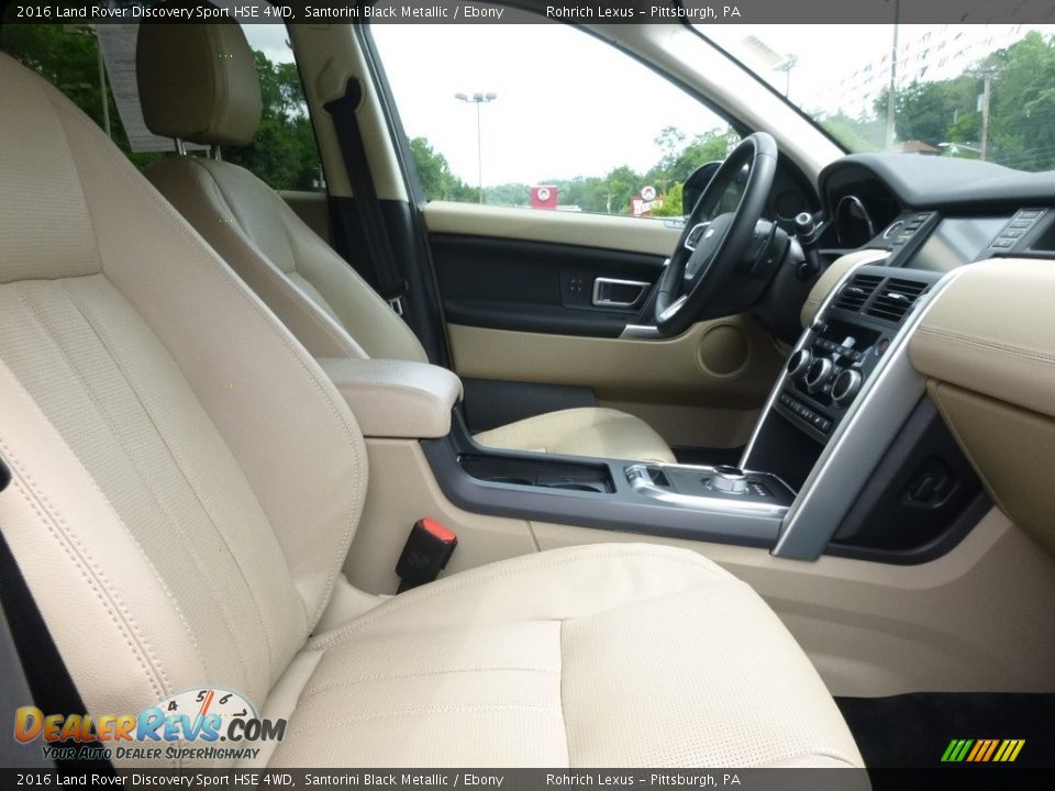 2016 Land Rover Discovery Sport HSE 4WD Santorini Black Metallic / Ebony Photo #12