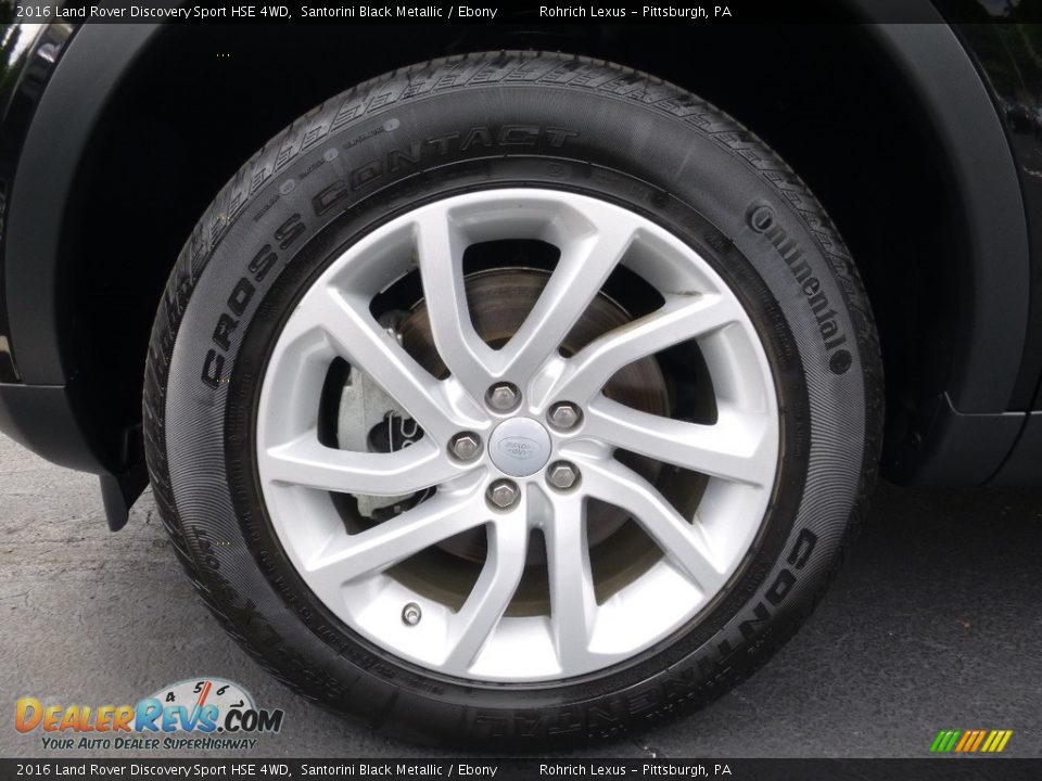 2016 Land Rover Discovery Sport HSE 4WD Santorini Black Metallic / Ebony Photo #16