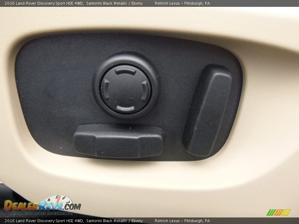 2016 Land Rover Discovery Sport HSE 4WD Santorini Black Metallic / Ebony Photo #19