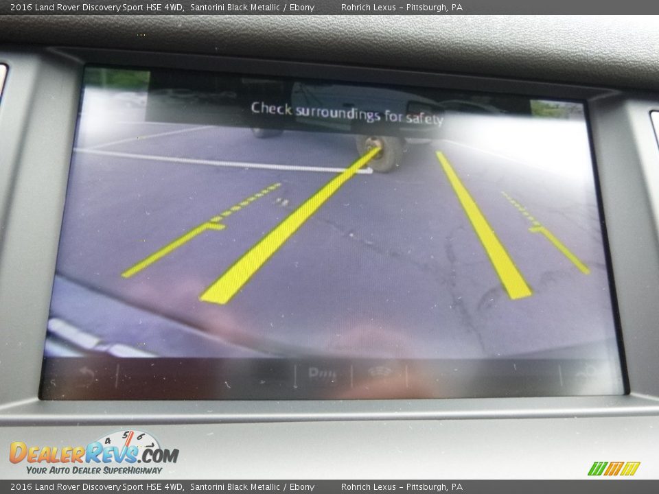 2016 Land Rover Discovery Sport HSE 4WD Santorini Black Metallic / Ebony Photo #23