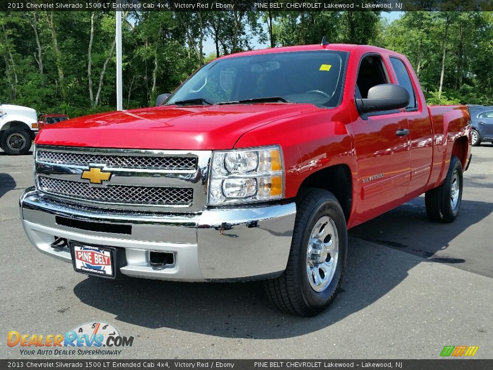2013 Chevrolet Silverado 1500 LT Extended Cab 4x4 Victory Red / Ebony Photo #3