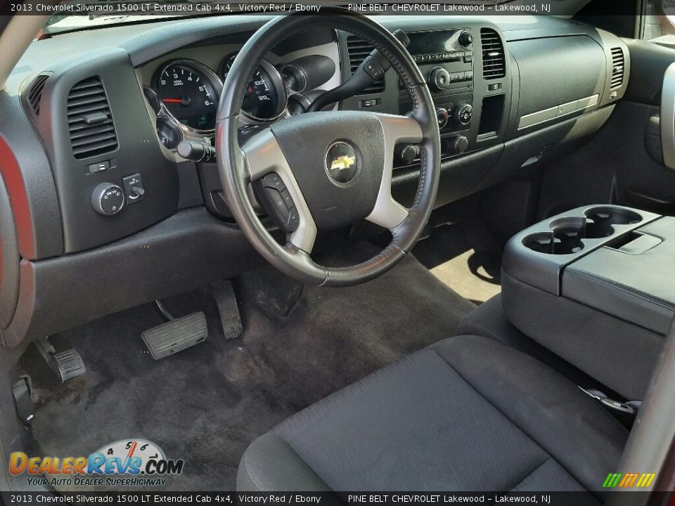 2013 Chevrolet Silverado 1500 LT Extended Cab 4x4 Victory Red / Ebony Photo #11