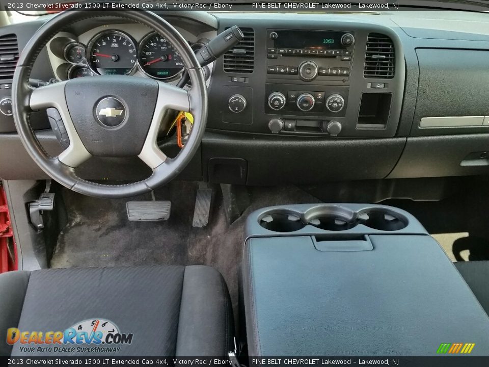2013 Chevrolet Silverado 1500 LT Extended Cab 4x4 Victory Red / Ebony Photo #16