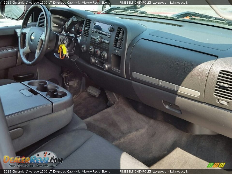 2013 Chevrolet Silverado 1500 LT Extended Cab 4x4 Victory Red / Ebony Photo #18