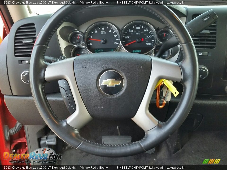 2013 Chevrolet Silverado 1500 LT Extended Cab 4x4 Victory Red / Ebony Photo #20
