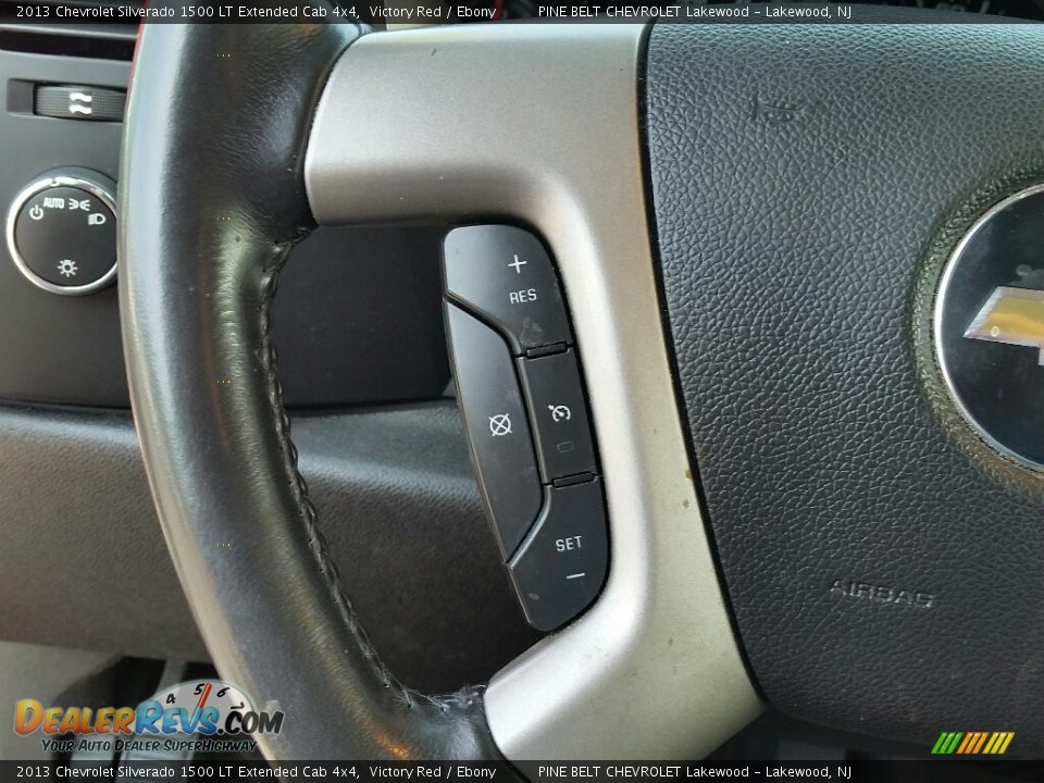2013 Chevrolet Silverado 1500 LT Extended Cab 4x4 Victory Red / Ebony Photo #21