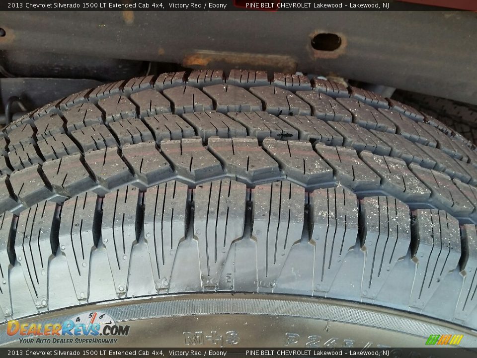 2013 Chevrolet Silverado 1500 LT Extended Cab 4x4 Victory Red / Ebony Photo #25