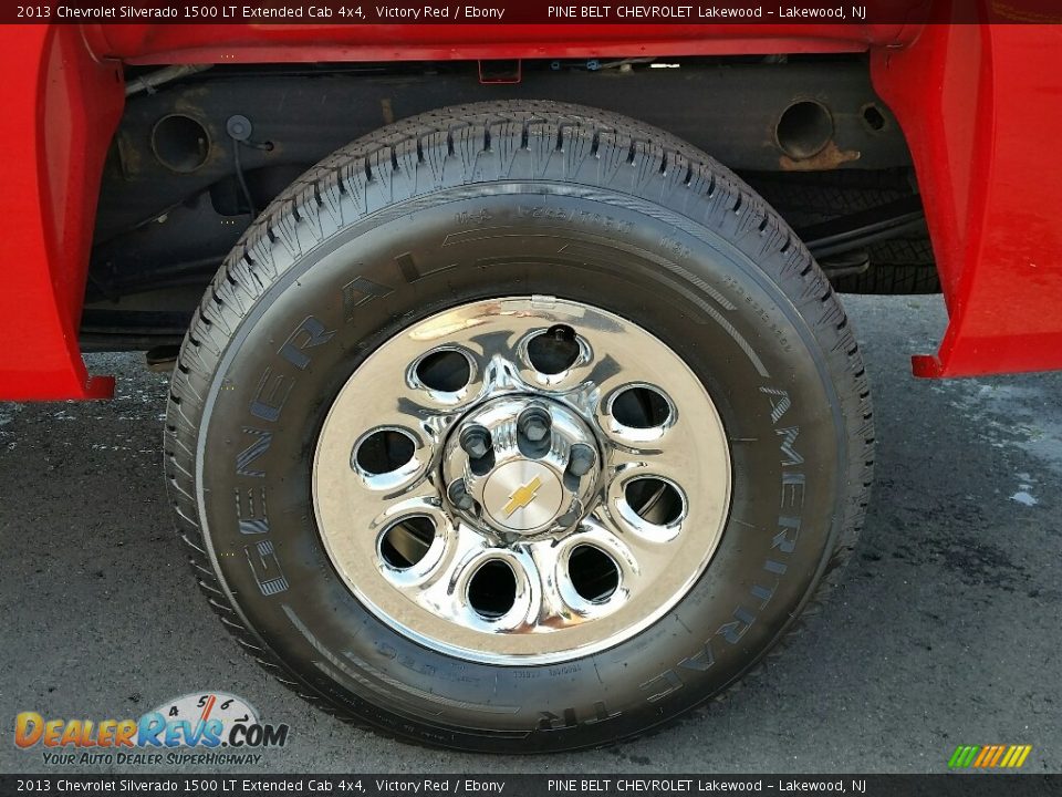 2013 Chevrolet Silverado 1500 LT Extended Cab 4x4 Victory Red / Ebony Photo #26