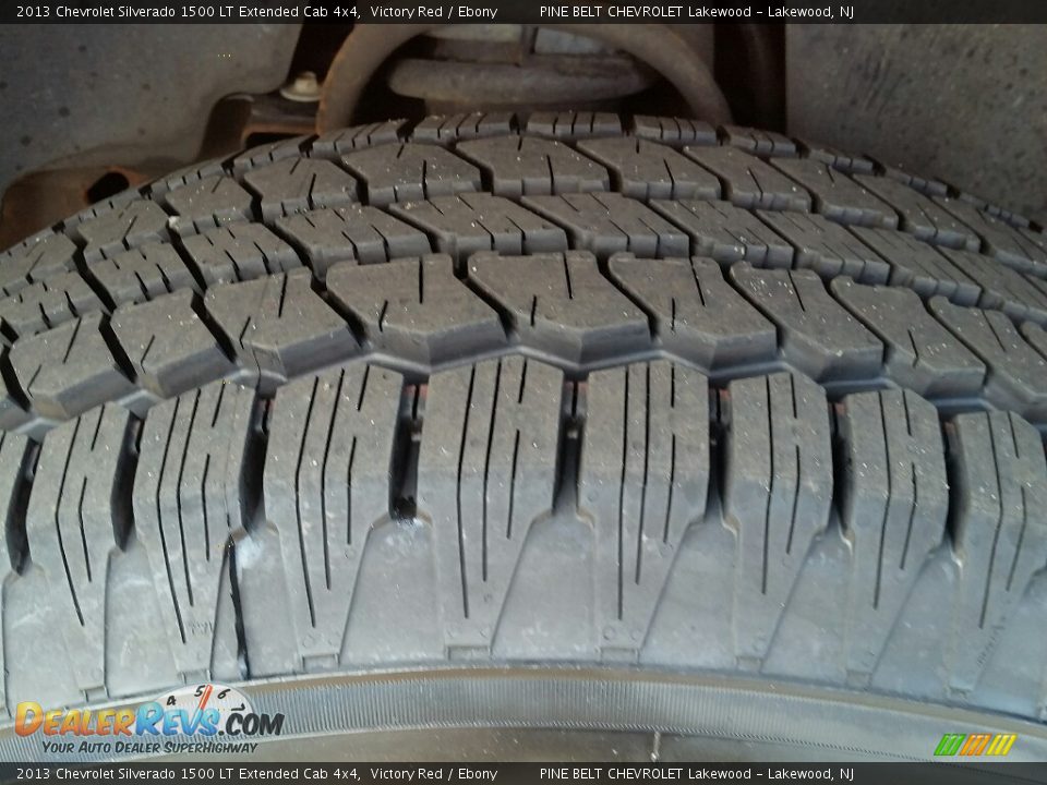 2013 Chevrolet Silverado 1500 LT Extended Cab 4x4 Victory Red / Ebony Photo #27