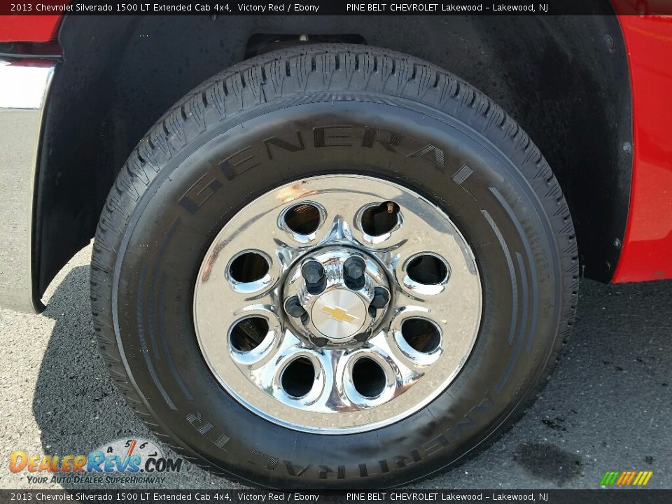 2013 Chevrolet Silverado 1500 LT Extended Cab 4x4 Victory Red / Ebony Photo #28
