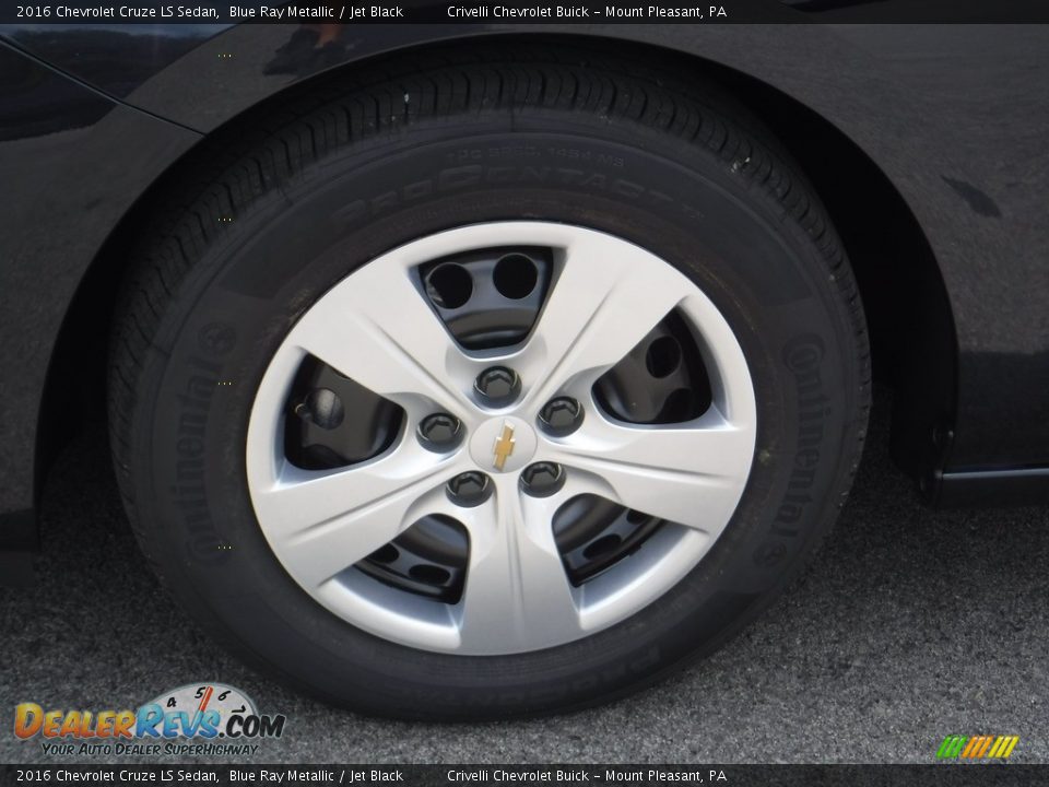 2016 Chevrolet Cruze LS Sedan Blue Ray Metallic / Jet Black Photo #3