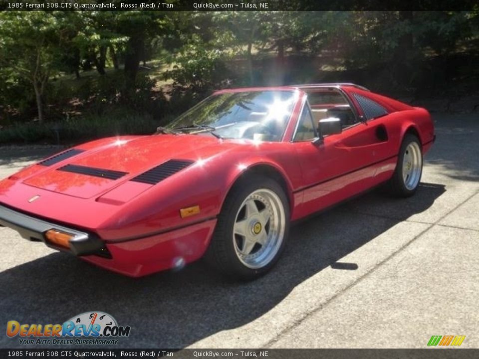1985 Ferrari 308 GTS Quattrovalvole Rosso (Red) / Tan Photo #1