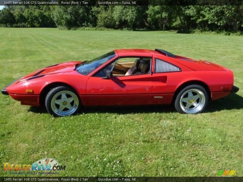 Rosso (Red) 1985 Ferrari 308 GTS Quattrovalvole Photo #3