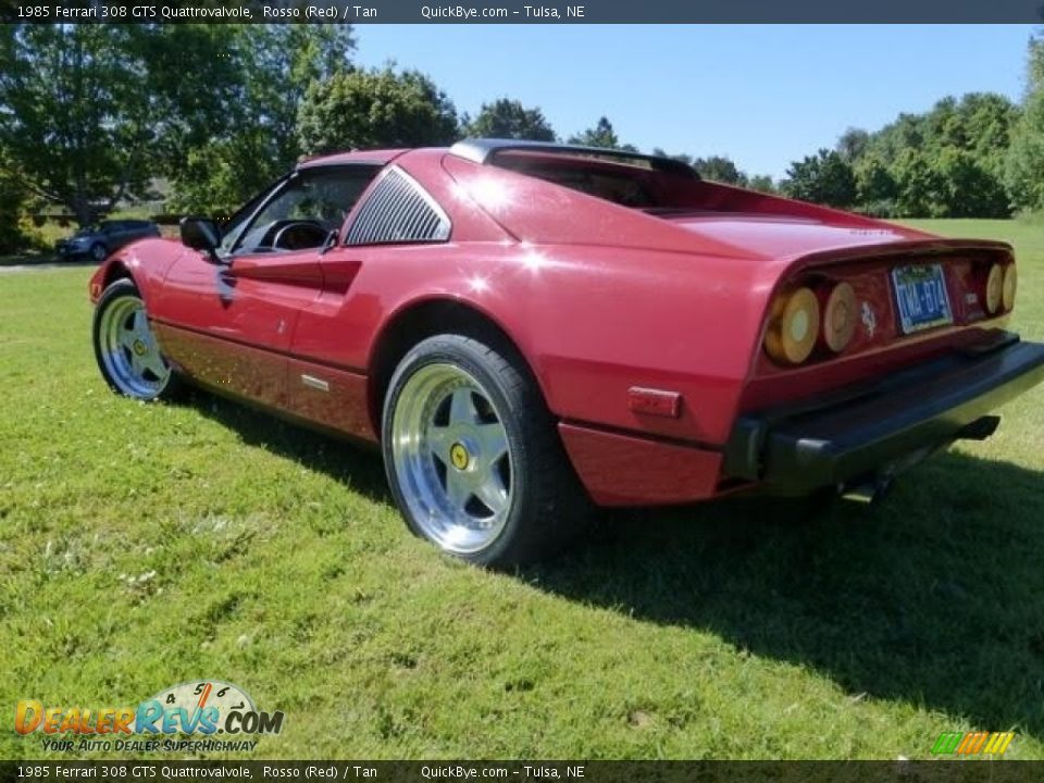 1985 Ferrari 308 GTS Quattrovalvole Rosso (Red) / Tan Photo #6