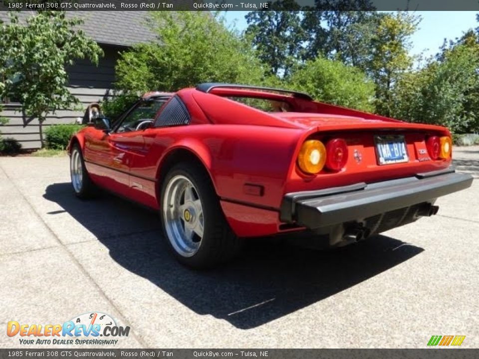 1985 Ferrari 308 GTS Quattrovalvole Rosso (Red) / Tan Photo #7