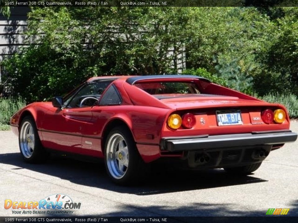 1985 Ferrari 308 GTS Quattrovalvole Rosso (Red) / Tan Photo #8
