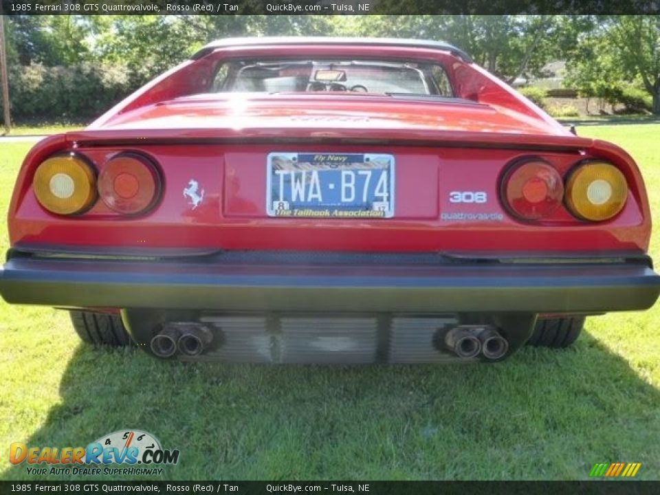 1985 Ferrari 308 GTS Quattrovalvole Rosso (Red) / Tan Photo #10