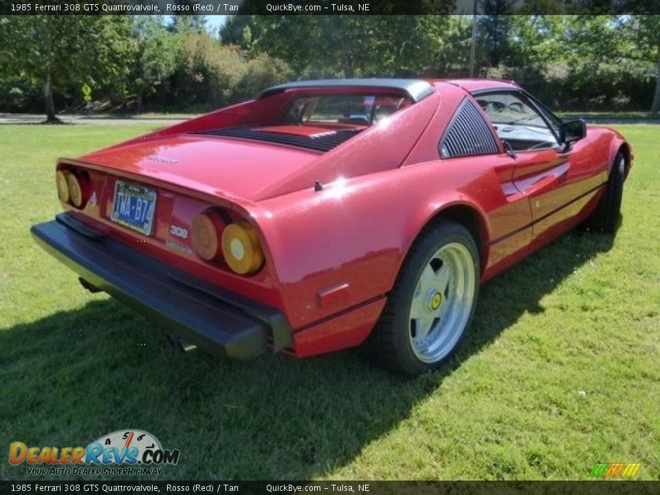 1985 Ferrari 308 GTS Quattrovalvole Rosso (Red) / Tan Photo #11
