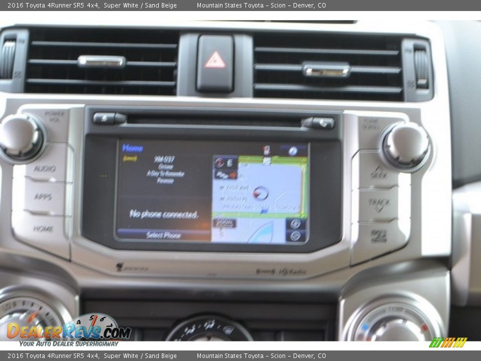 2016 Toyota 4Runner SR5 4x4 Super White / Sand Beige Photo #6