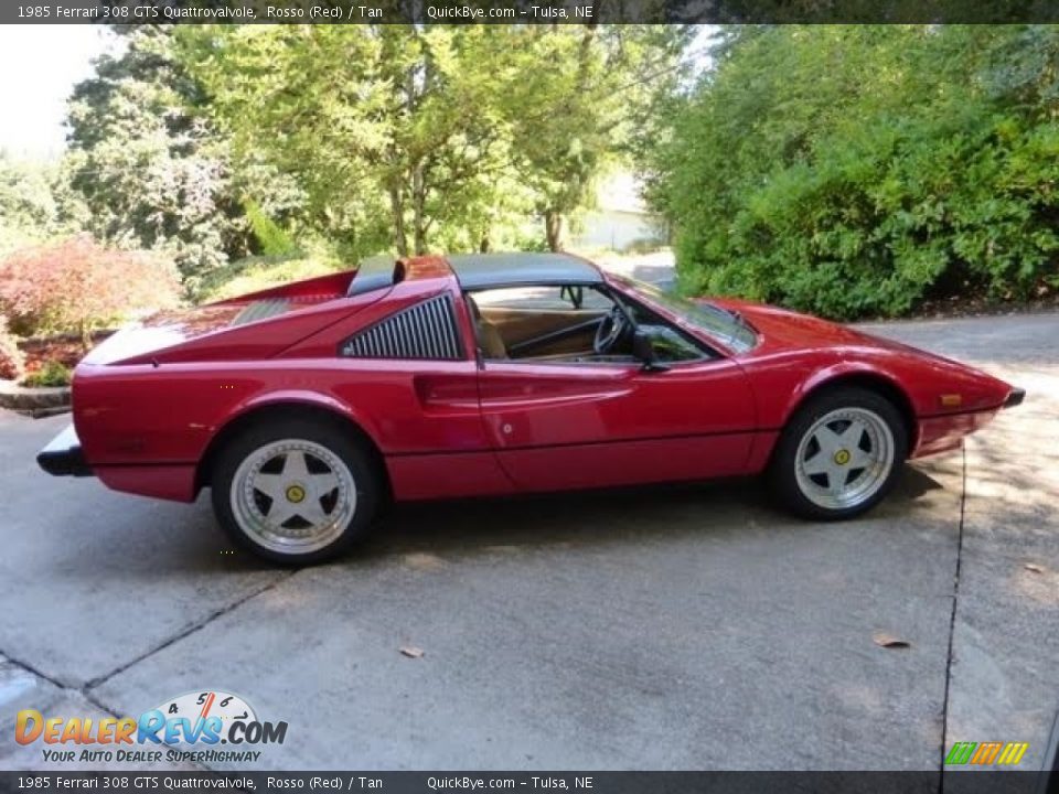 1985 Ferrari 308 GTS Quattrovalvole Rosso (Red) / Tan Photo #13
